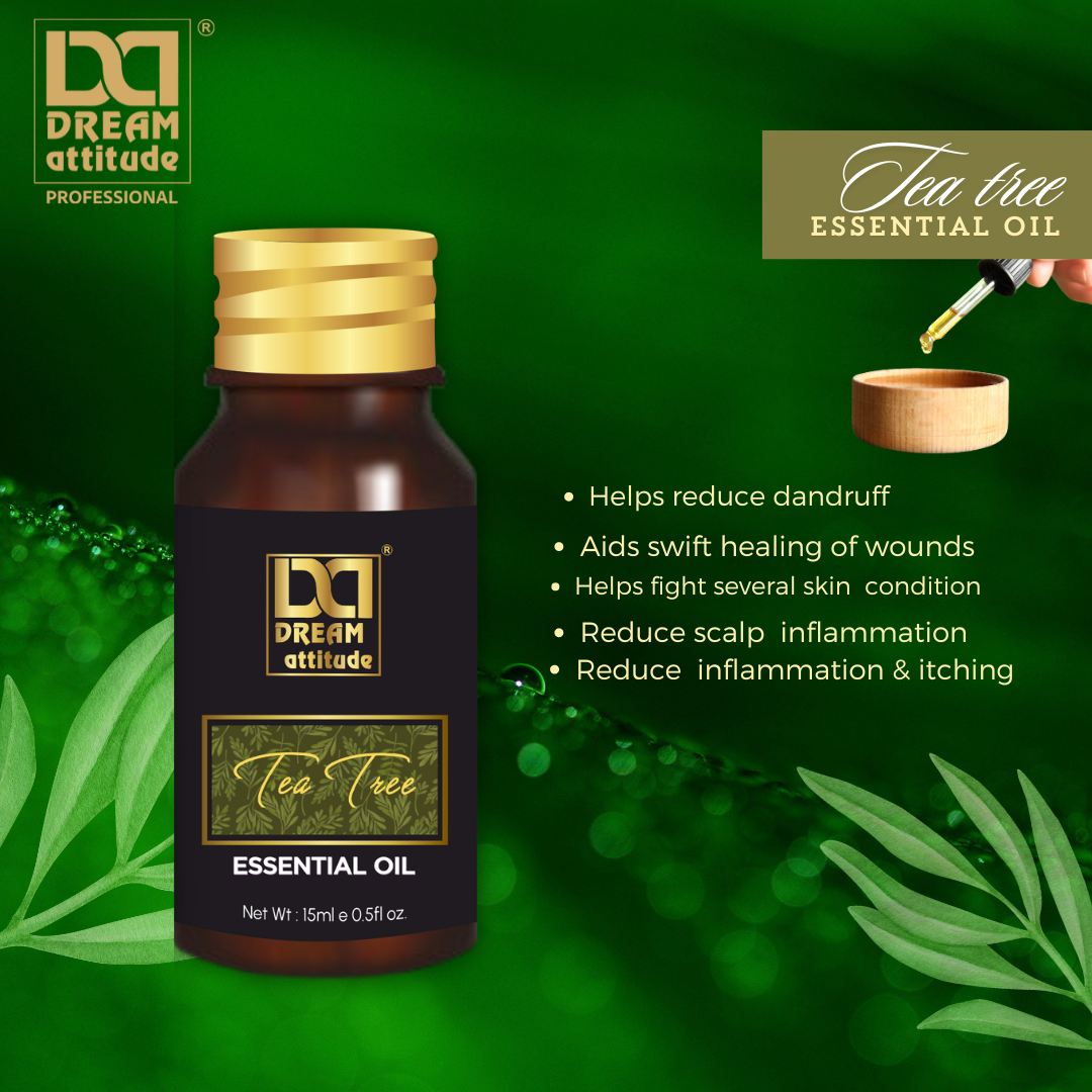 Discover Pure Refreshment with DREAM Tea Tree Essential Oil [15ML] - Image 3 - NR Beauty World